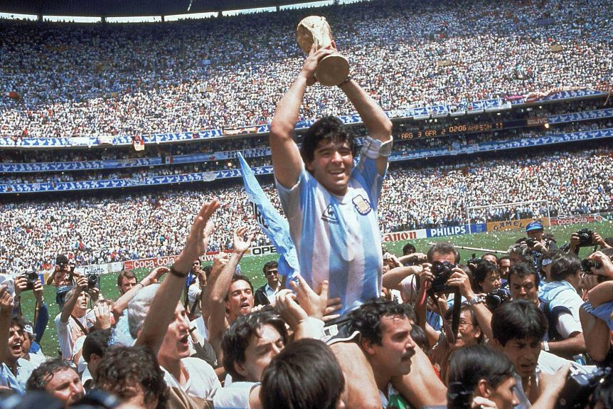 Diego Maradona dead at 60: From street urchin to the greatest footballer in  the world - ABC News