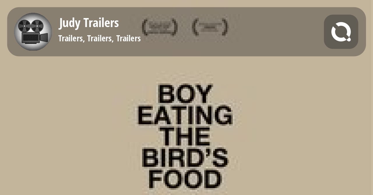 Boy Eating the Bird's Food Trailer