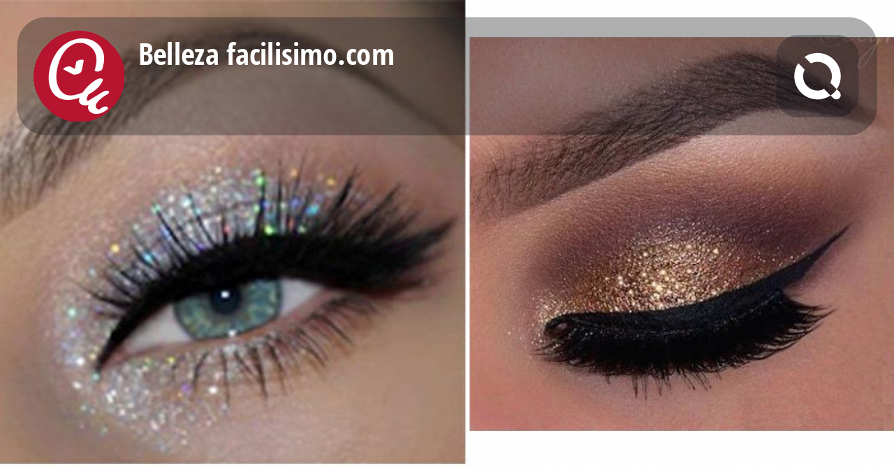 El Maquillaje Con Brillo Ideal Para Esta época 6575