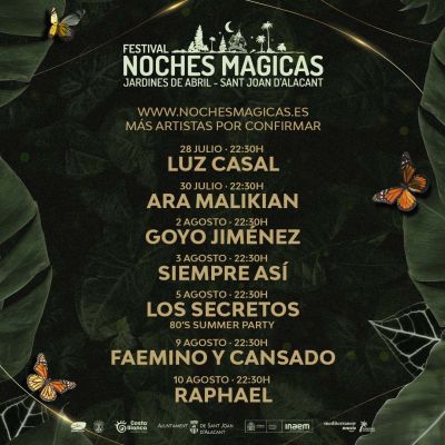 El Festival Noches
Mágicas anuncia las confirmaciones con NFTs y Metaverso de PUBLIQ