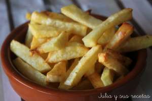 Cómo hacer patatas fritas al horno