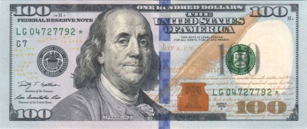 (IJCH) The New $100 USD Bill: New Anti-Counterfeiting Measures, Weird (Bipolar) Design, and Cryptic New Symbols