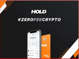 HOLD is Launching a Zero-Fee Crypto Exchange with Visa Debit Card