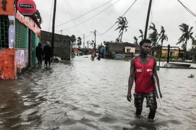 Cyclone Eloise brings floods to Mozambique's second city Beira