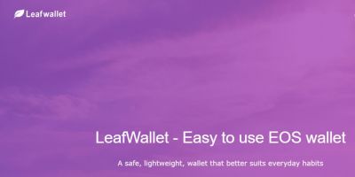 LeafWallet The New Web3 Plugins For EOS Wallet.