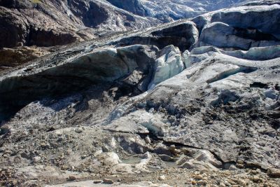 Beautiful view on the glacier 3. My photo from the Caucasus.