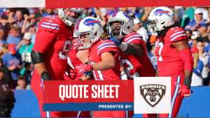 Bills credit in-game adjustments in win over Miami | Quote Sheet