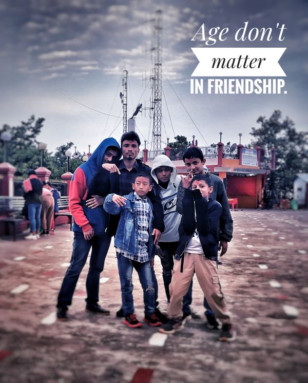 Friends are the reasons for the true happiness.