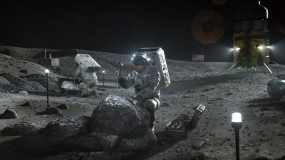 Water on the Moon could sustain a lunar base