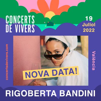 Concierto de Rigoberta Bandini en Valencia