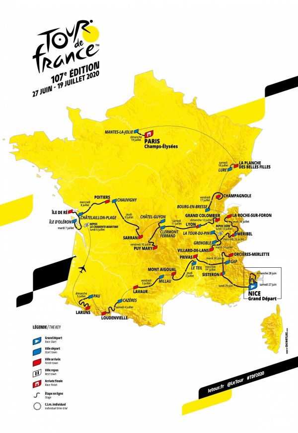 Tour de France Grand Départ Nice 2020