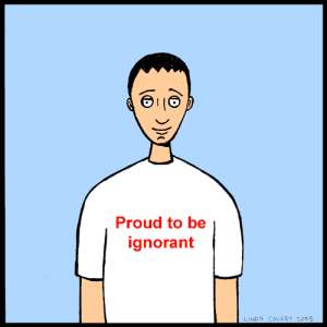 (IJCH) Proudly Embracing My Ignorance! (Stupidity vs. Ignorance)