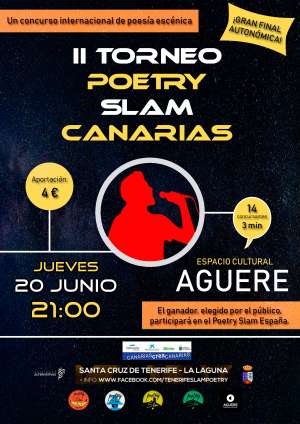 Poetry Slam celebra en Tenerife la gran final autonómica