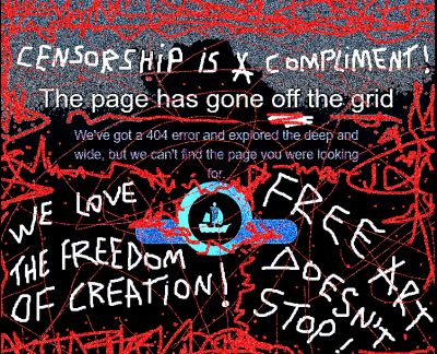 CENSORSHIP IS A COMPLIMENT! - Colored Paper